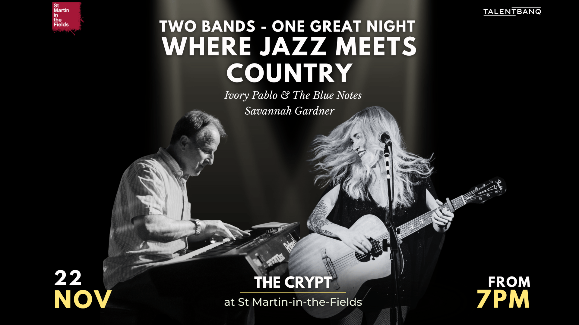 Crypt Live: Where Jazz Meets Country: Two Bands, One Great Night