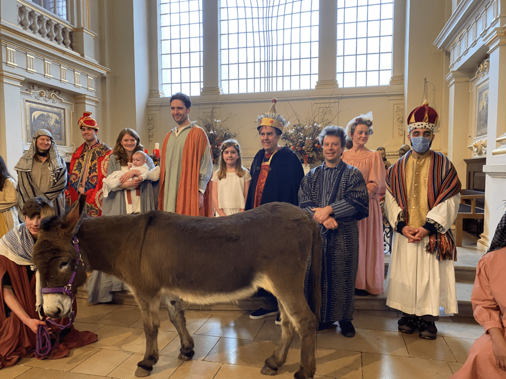 No Room at the Inn: A Dramatised Nativity and Blessing of the Crib